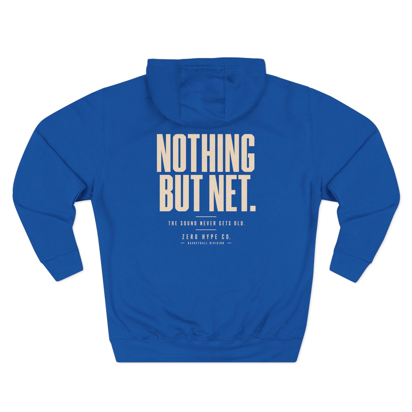Nothing But Net Hoodie – Basketball Graphic Fleece Pullover
