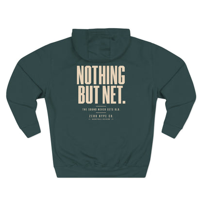 Nothing But Net Hoodie – Basketball Graphic Fleece Pullover