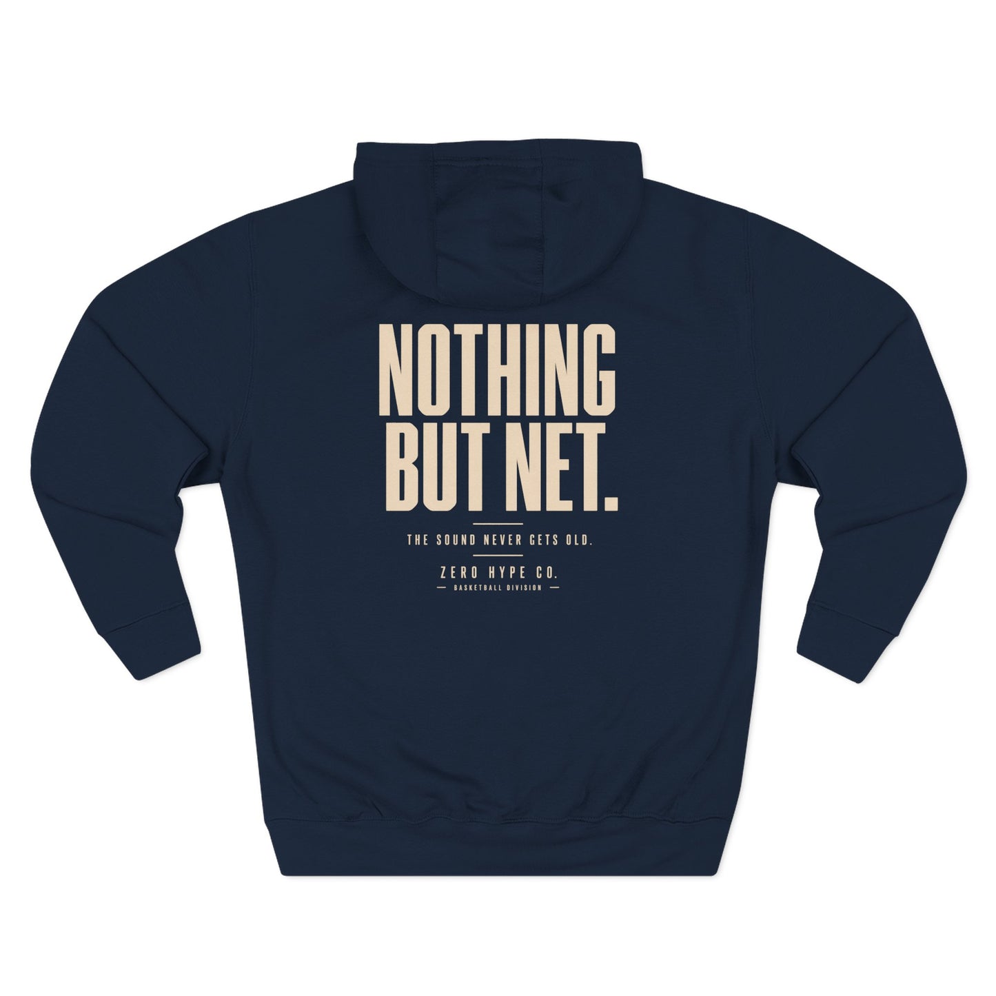 Nothing But Net Hoodie – Basketball Graphic Fleece Pullover
