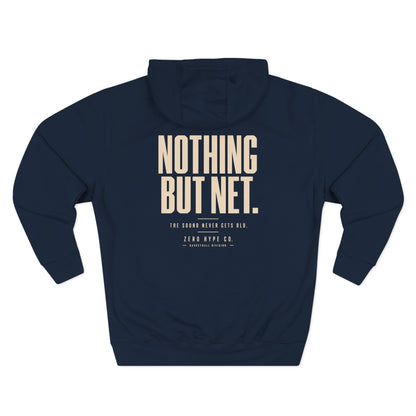 Nothing But Net Hoodie – Basketball Graphic Fleece Pullover
