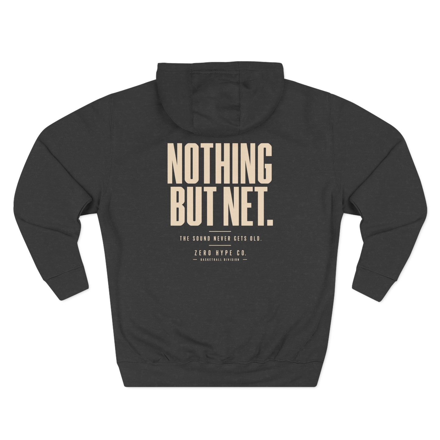 Nothing But Net Hoodie – Basketball Graphic Fleece Pullover