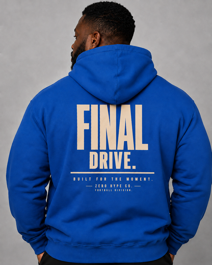 Final Drive Football Hoodie | Premium Football Lifestyle Apparel – Zero Hype Co.