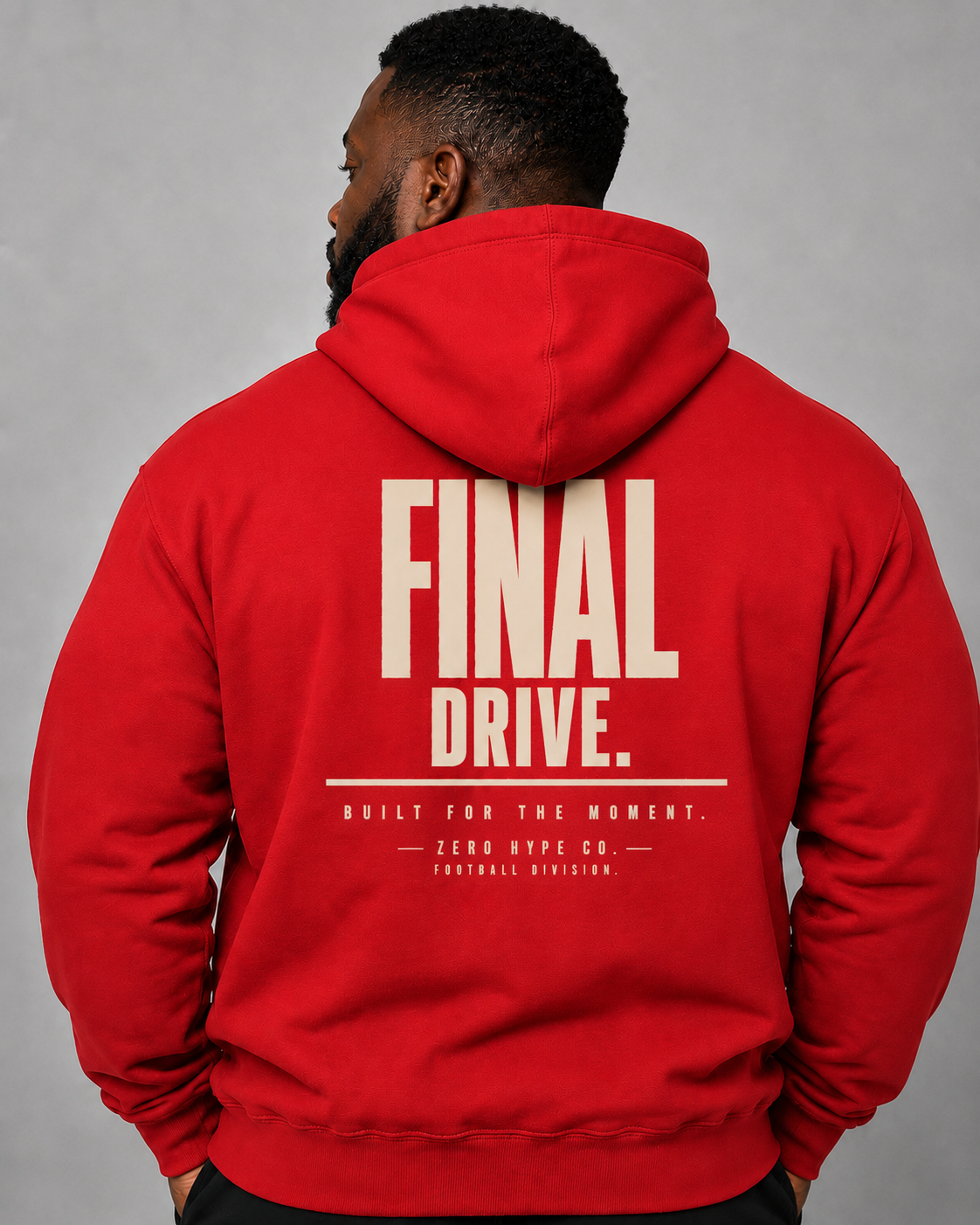 Final Drive Football Hoodie | Premium Football Lifestyle Apparel – Zero Hype Co.