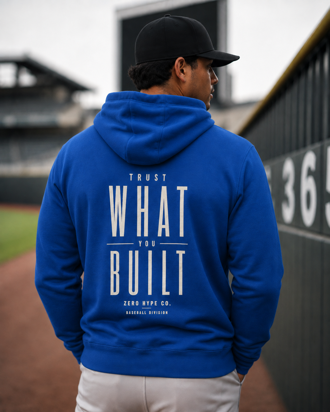 Trust What You Built Baseball Hoodie – Baseball Mindset Apparel