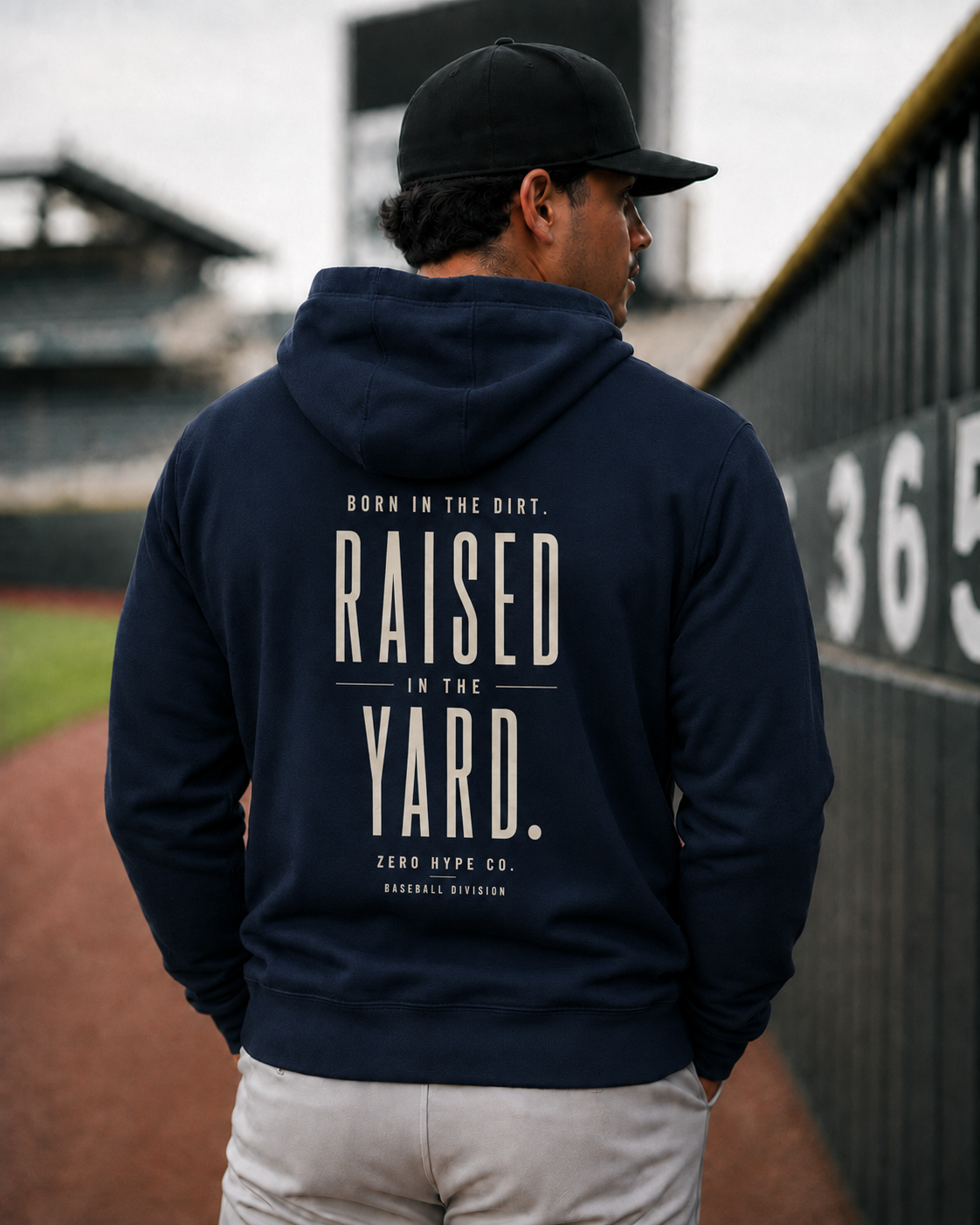 Raised in the Yard Baseball Hoodie – Baseball Culture Apparel