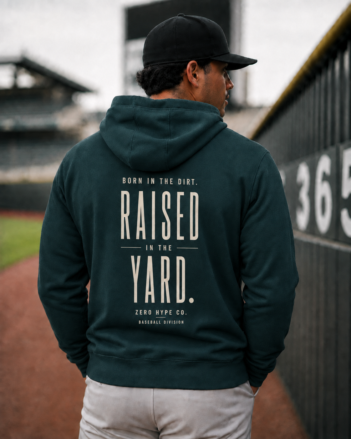 Raised in the Yard Baseball Hoodie – Baseball Culture Apparel