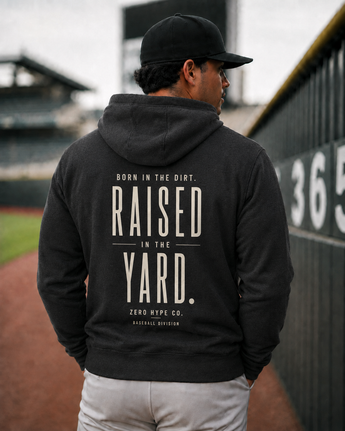Raised in the Yard Baseball Hoodie – Baseball Culture Apparel