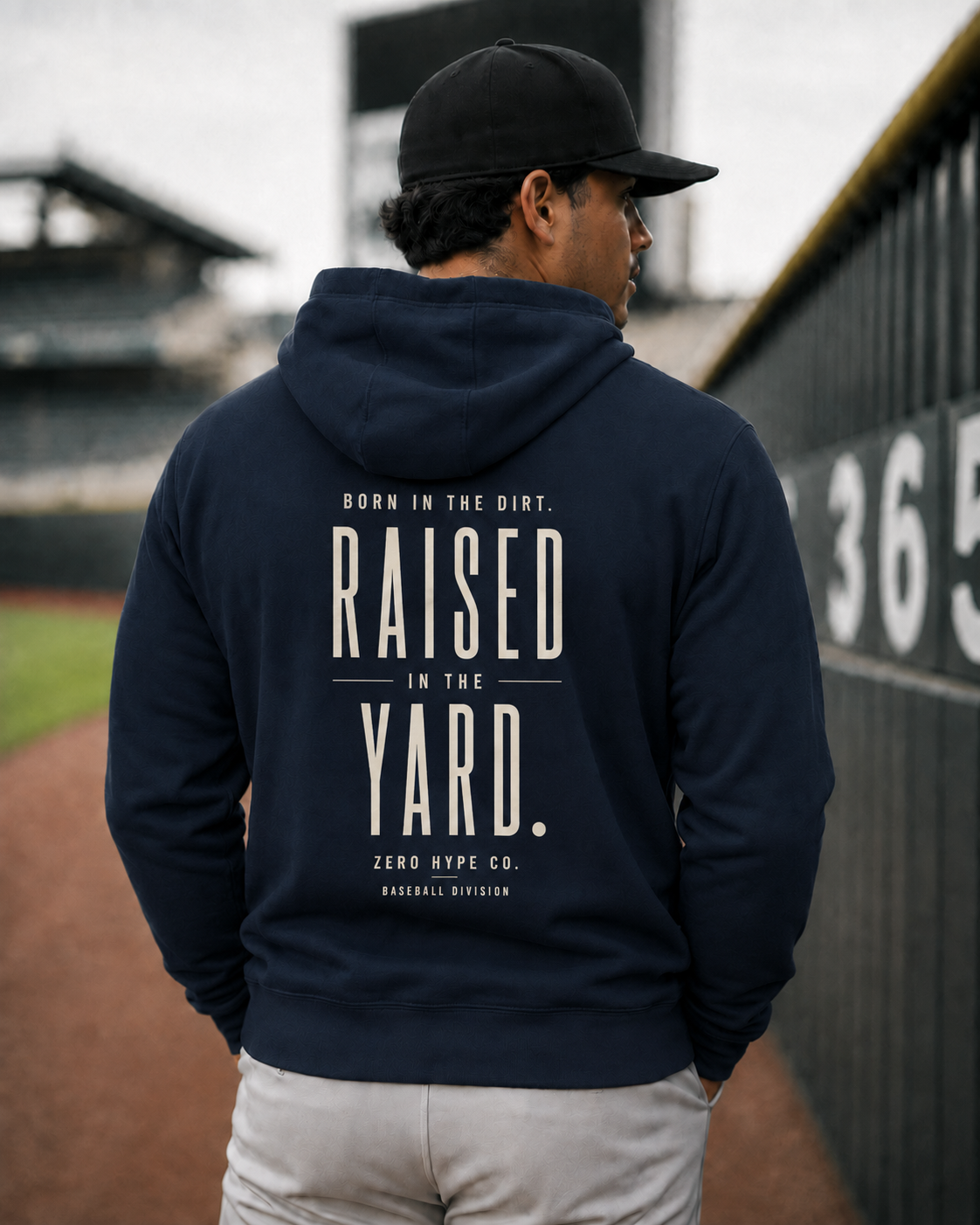 Raised in the Yard Baseball Hoodie – Baseball Culture Apparel