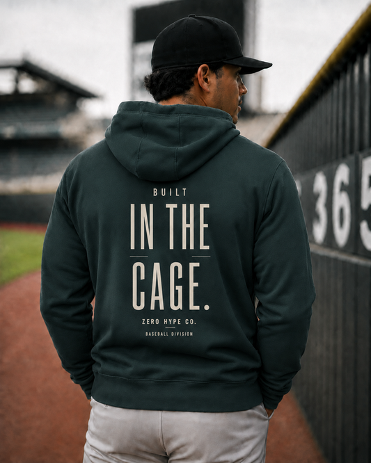 Built in the Cage Baseball Hoodie – Baseball Culture Apparel