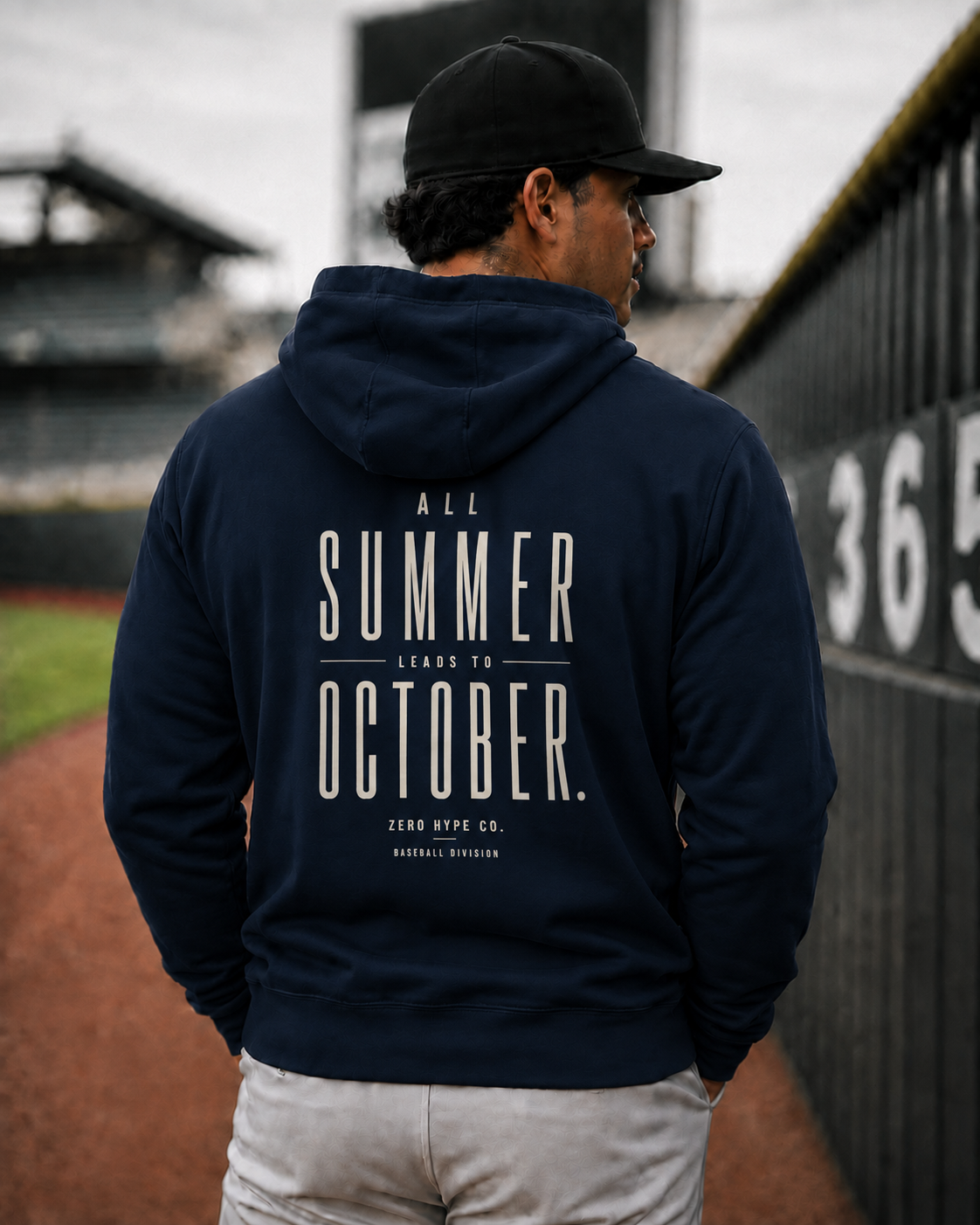 All Summer Leads to October Baseball Hoodie