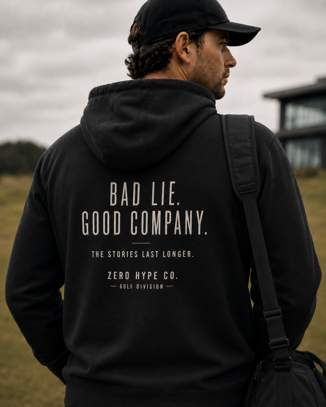 Bad Lie. Good Company. Golf Hoodie | Premium Golf Lifestyle Hoodie