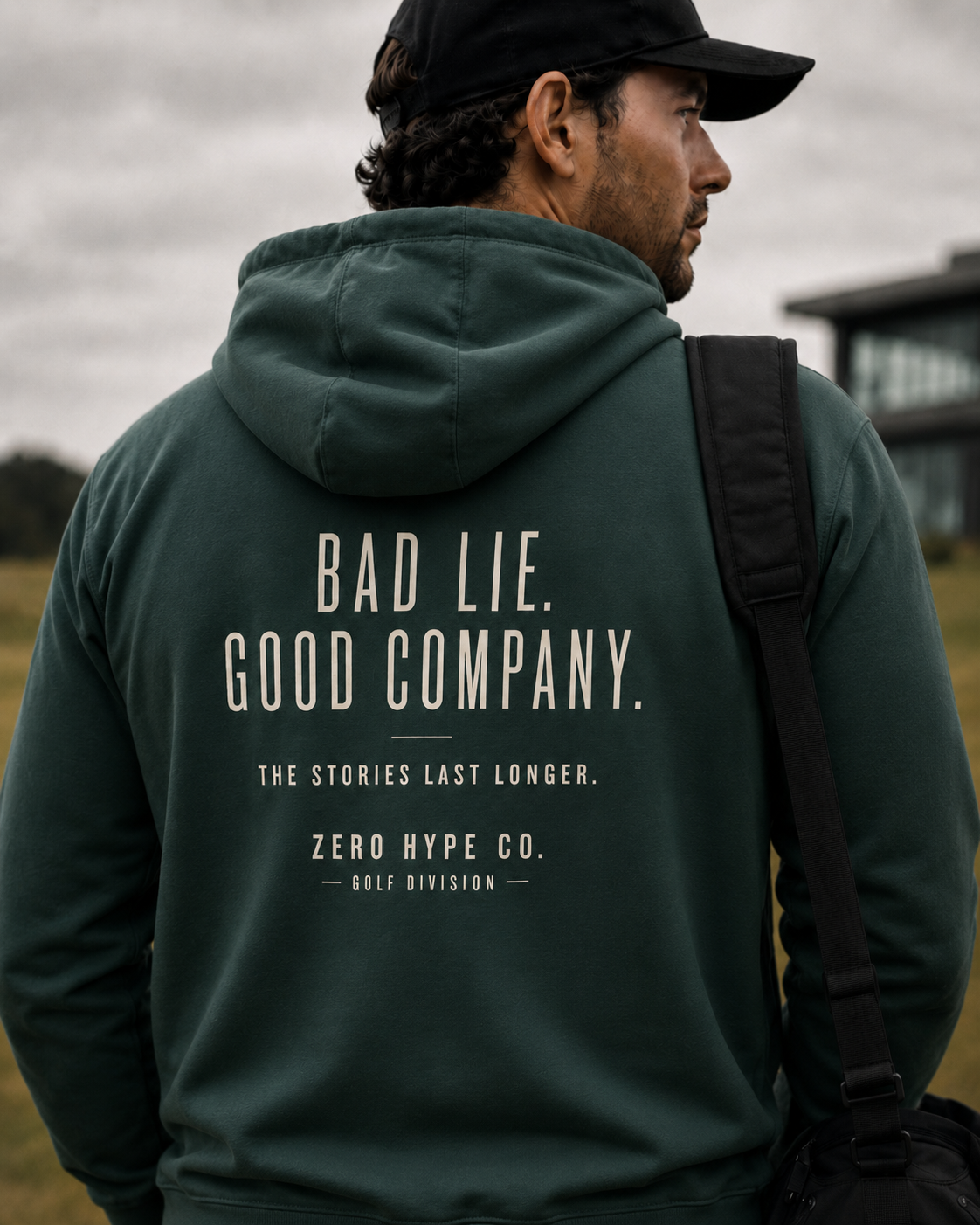 Bad Lie. Good Company. Golf Hoodie | Premium Golf Lifestyle Hoodie