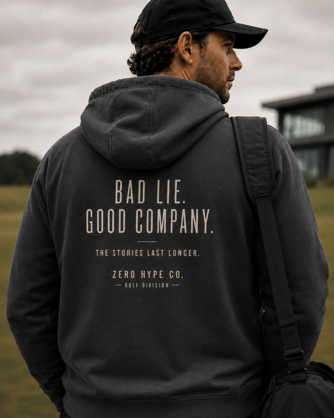 Bad Lie. Good Company. Golf Hoodie | Premium Golf Lifestyle Hoodie