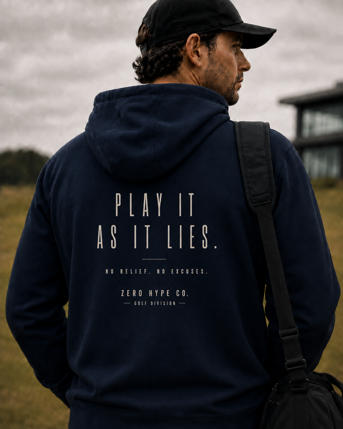 Play It As It Lies Golf Hoodie | Premium Golf Lifestyle Hoodie