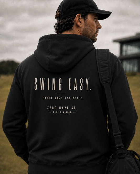Swing Easy Golf Mindset Hoodie | Premium Golf Lifestyle Hoodie