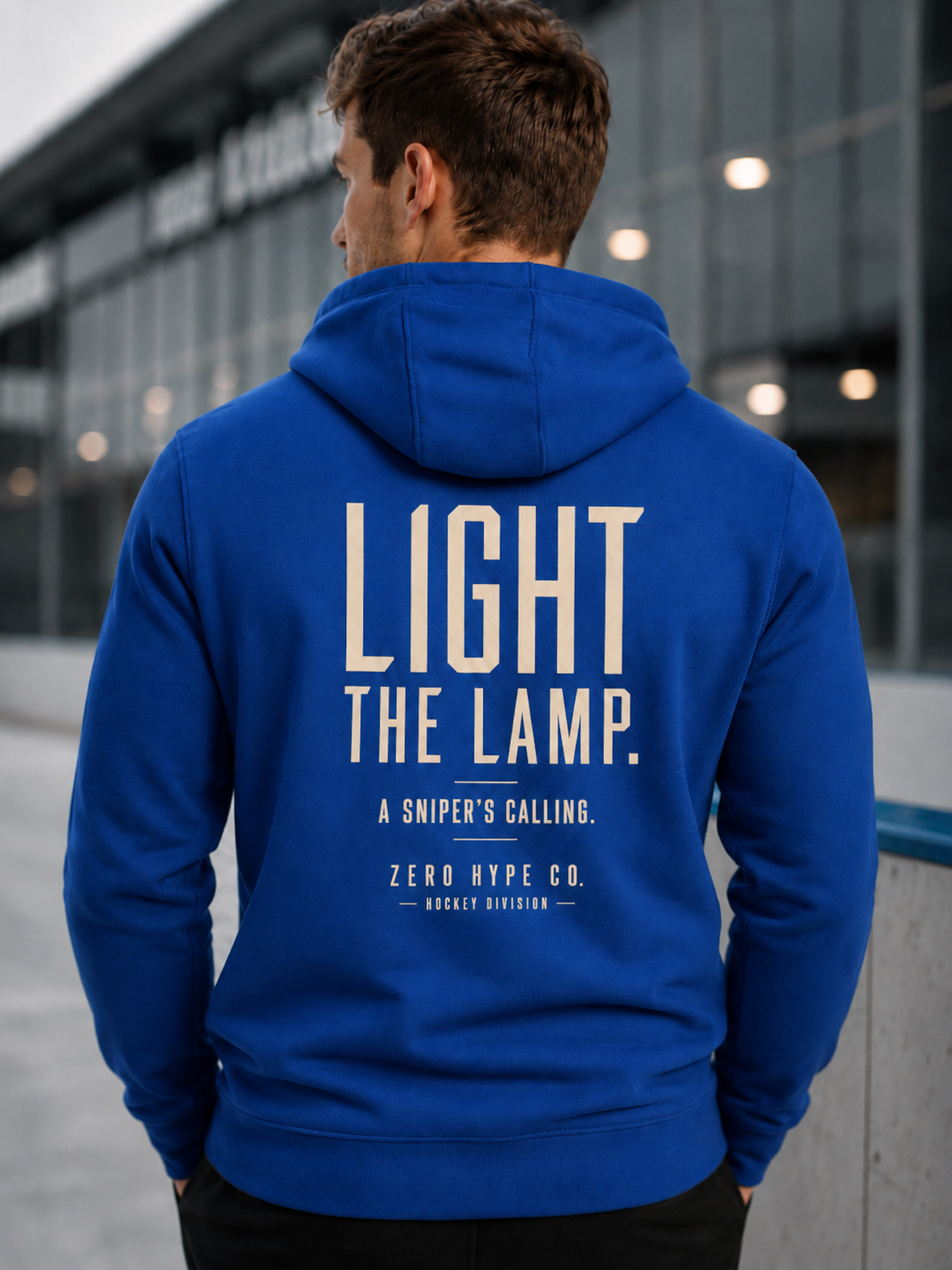 Light the Lamp Hockey Hoodie - Hockey Sniper Lifestyle Apparel | Zero Hype Co.