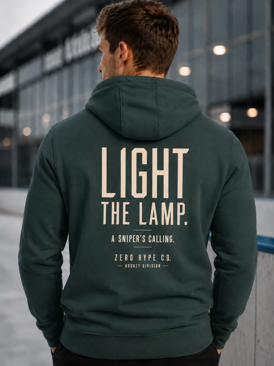 Light the Lamp Hockey Hoodie - Hockey Sniper Lifestyle Apparel | Zero Hype Co.