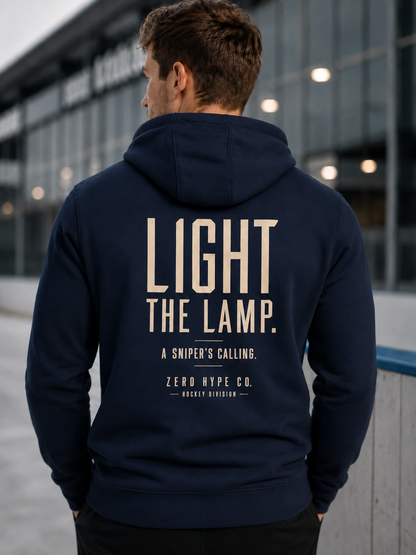 Light the Lamp Hockey Hoodie - Hockey Sniper Lifestyle Apparel | Zero Hype Co.
