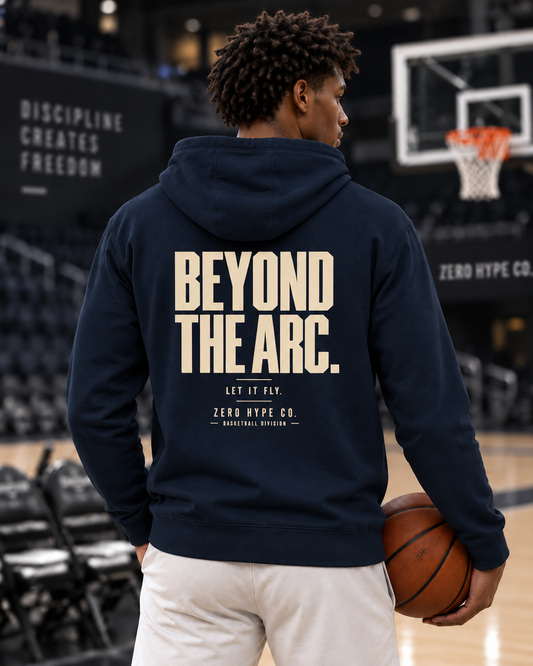 Beyond the Arc Basketball Graphic Hoodie | Zero Hype Co.